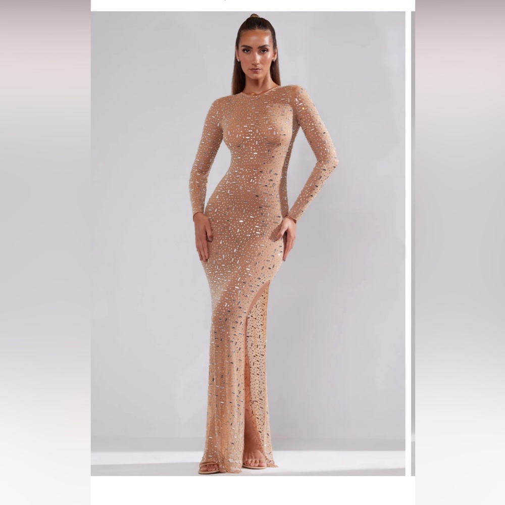 Oh Polly Portia Embellished Dress